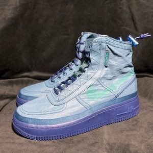 Wmns Air Force 1 High Shell 'Turqouise'